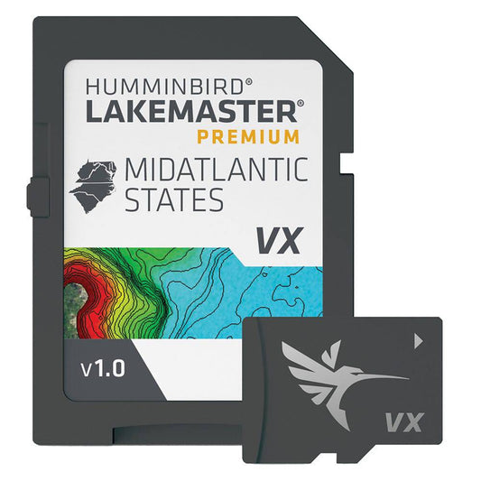 Humminbird LakeMaster VX Premium - Mid-Atlantic States [602004-1] - Twin Screws Marine Service