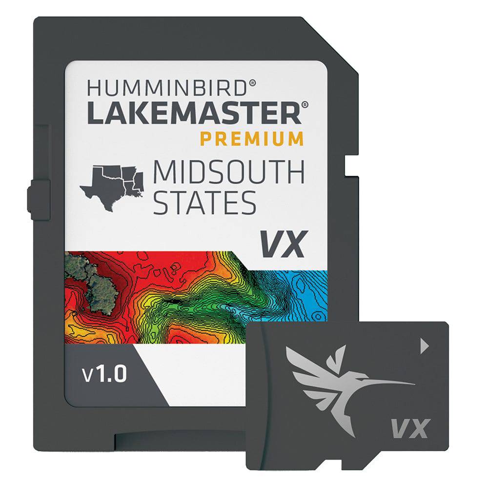 Humminbird LakeMaster VX Premium - Mid-South States [602005-1] - Twin Screws Marine Service