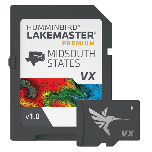 Humminbird LakeMaster VX Premium - Mid-South States [602005-1] - Twin Screws Marine Service