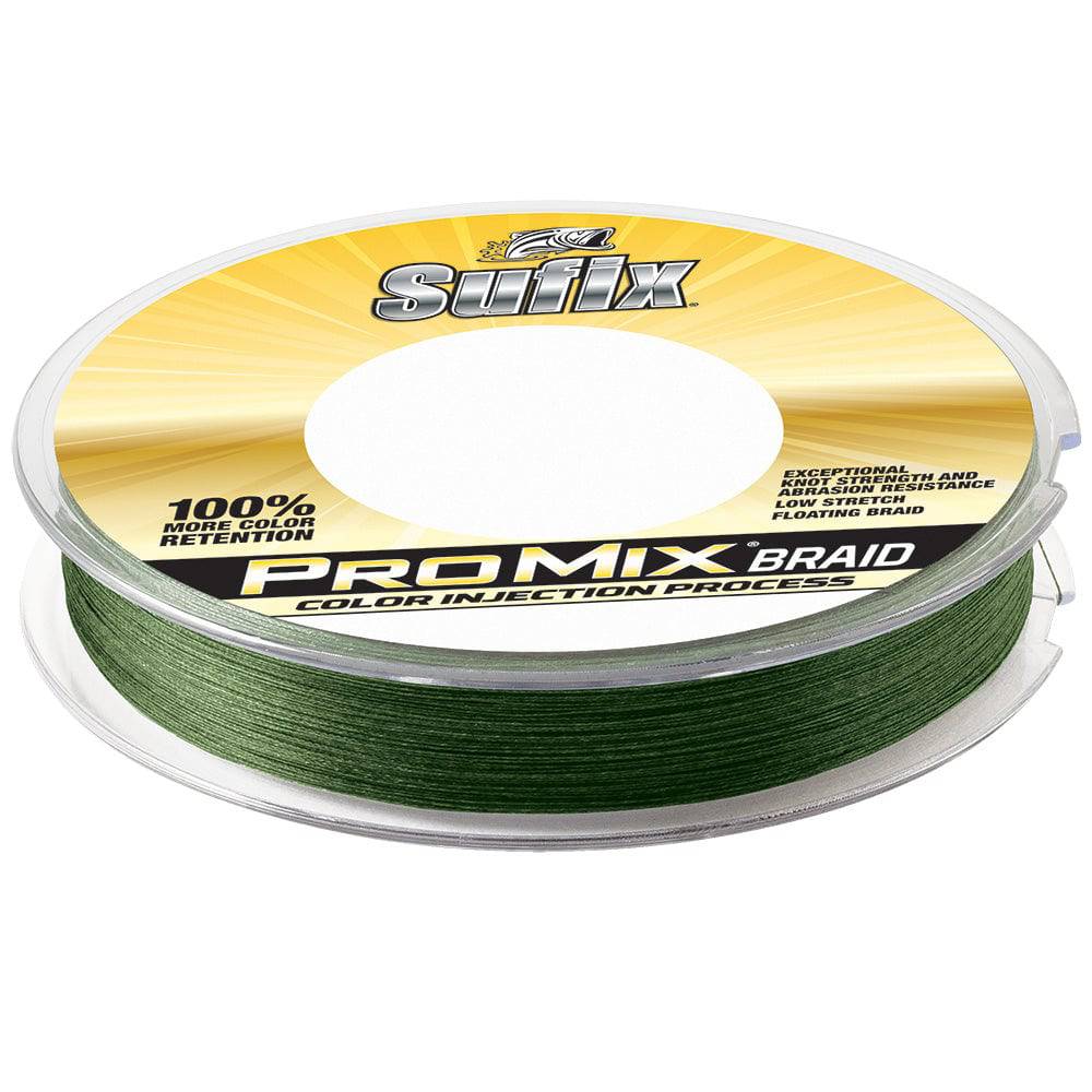 Sufix ProMix Braid - 10lb - Low-Vis Green - 300 yds [630-110G] - Twin Screws Marine Service