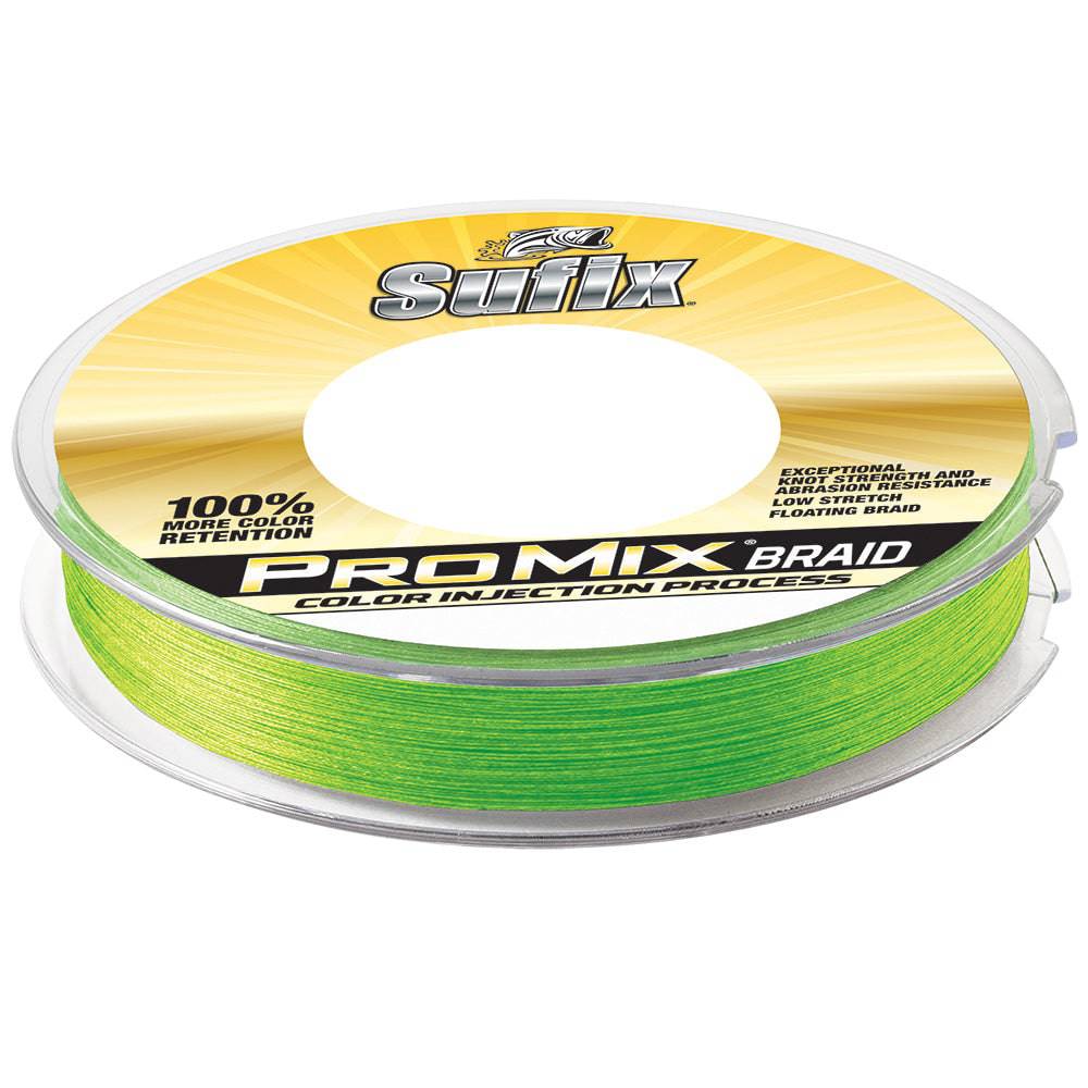 Sufix ProMix Braid - 10lb - Neon Lime - 300 yds [630-110L] - Twin Screws Marine Service