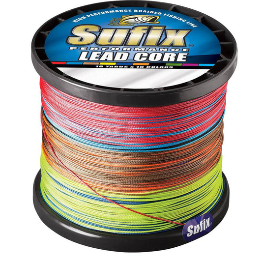 Sufix Performance Lead Core - 12lb - 10-Color Metered - 600 yds [668-312MC] - Twin Screws Marine Service