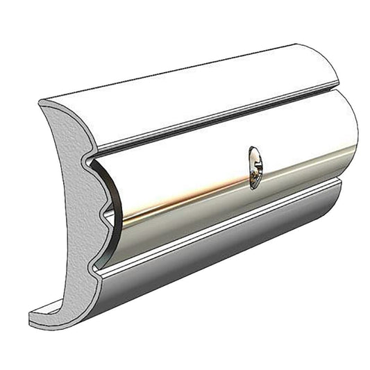 TACO Rigid Vinyl Flex-Core Rub Rail 1.58" x .635" - Frosty White 60 [V21-9959WHC60D-1] - Twin Screws Marine Service