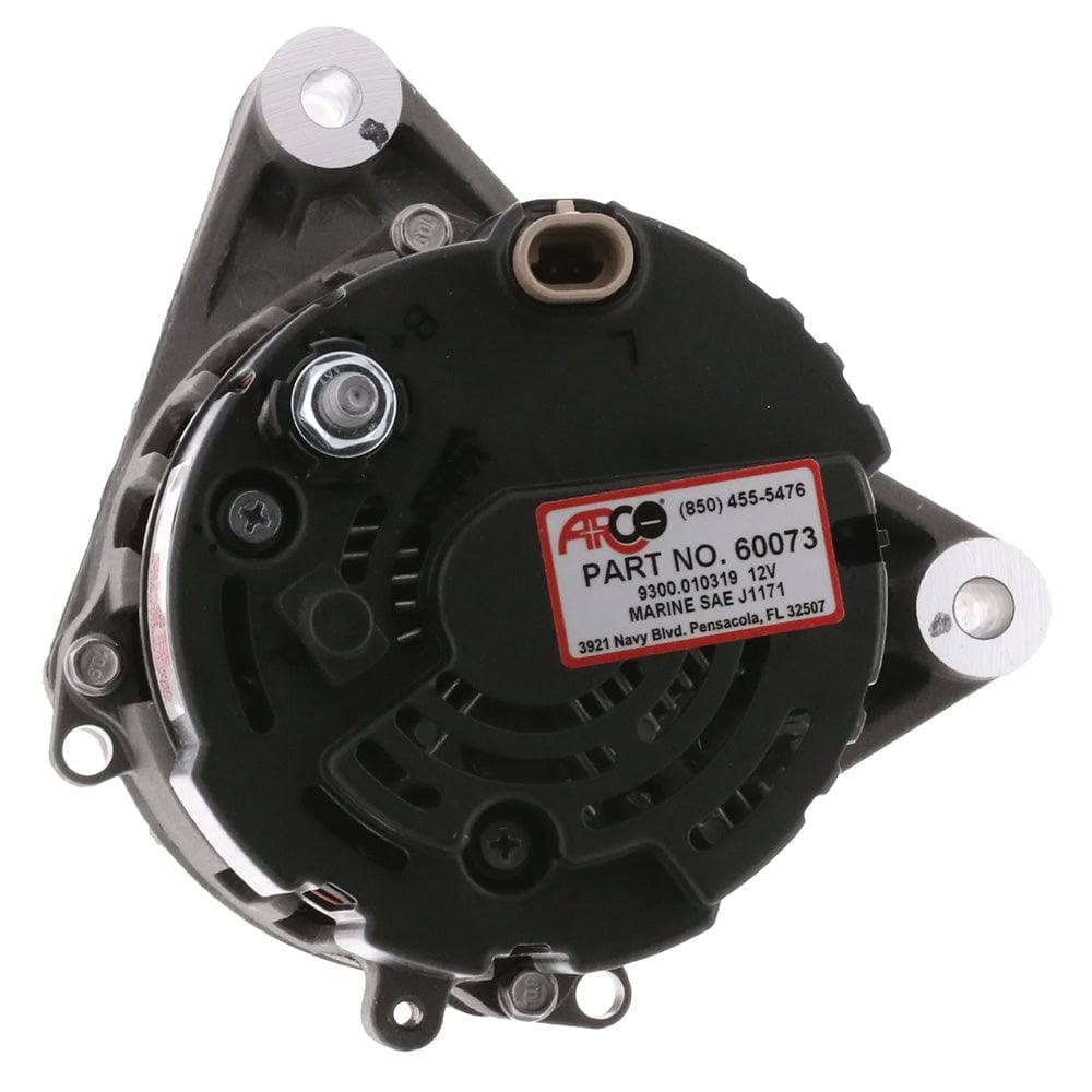 ARCO Marine Premium Replacement Inboard Alternator w/55mm Multi-Groove Pulley - 12V 65A [60073] - Twin Screws Marine Service
