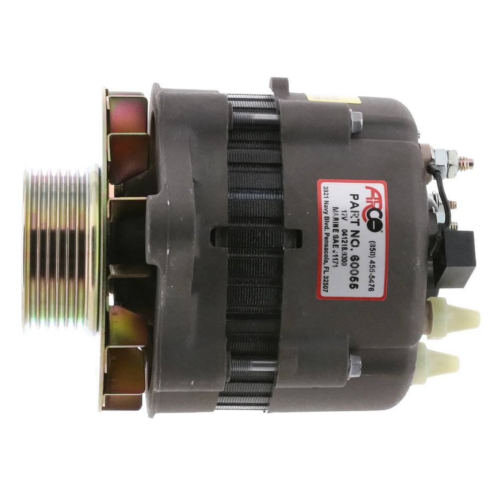 ARCO Marine Premium Replacement Alternator w/Multi-Groove Pulley - 12V 55A [60055] - Twin Screws Marine Service