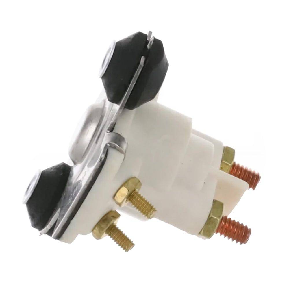 ARCO Marine Outboard Solenoid w/Flat Isolated Base  White Housing [SW097] - Twin Screws Marine Service