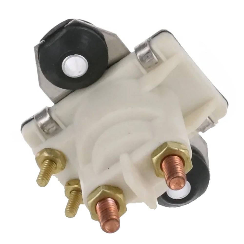 ARCO Marine Outboard Solenoid w/Flat Isolated Base  White Housing [SW097] - Twin Screws Marine Service
