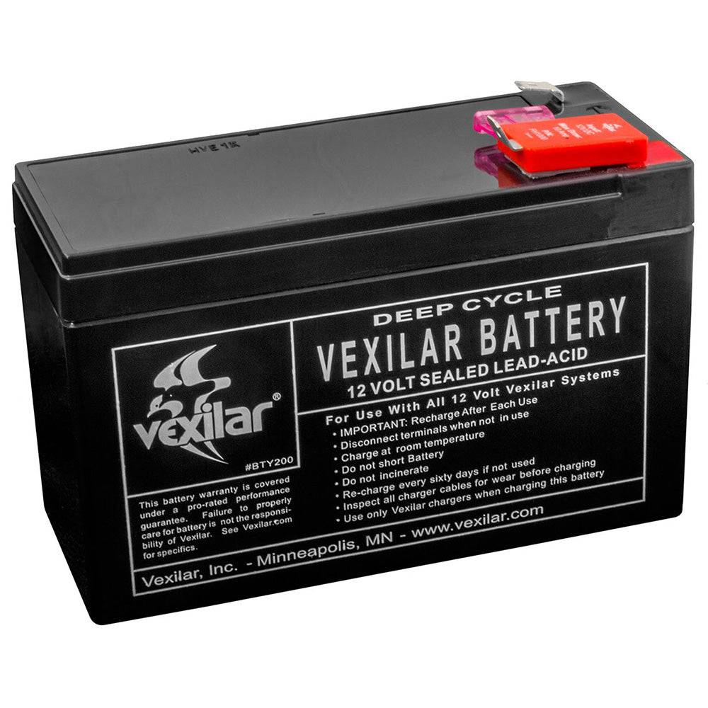 Vexilar 12V/9 AMP Lead-Acid Battery [V-100] - Twin Screws Marine Service