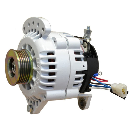 Balmar Alternator 120 AMP 12V 4" Dual Foot Saddle K6 Pulley w/Isolated Ground [604-120-K6] - Twin Screws Marine Service