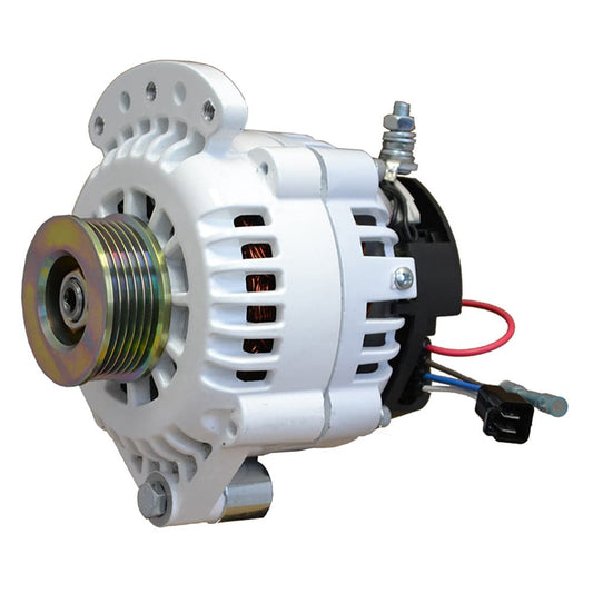Balmar Alternator 100 AMP 12V 1-2" Single Foot Spindle Mount K6 Pulley w/Isolated Ground [621-100-K6] - Twin Screws Marine Service