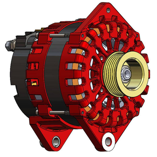 Balmar Alternator 250 AMP 12V 3.15" Dual Foot Saddle K6 Pulley [XT-CR-250-K6] - Twin Screws Marine Service
