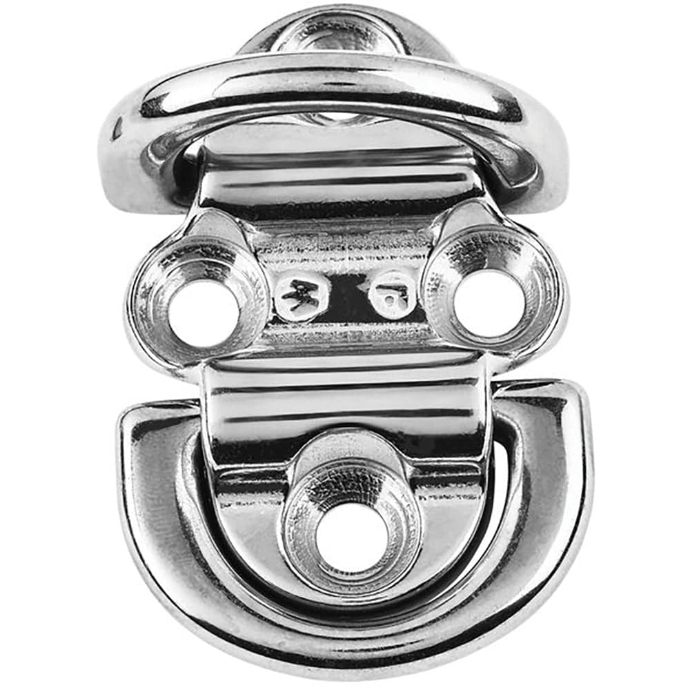 Wichard Double Folding Pad Eye - 6mm Diameter - 15/64" [06564] - Twin Screws Marine Service