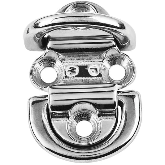 Wichard Double Folding Pad Eye - 10mm Diameter - 25/64" [06566] - Twin Screws Marine Service