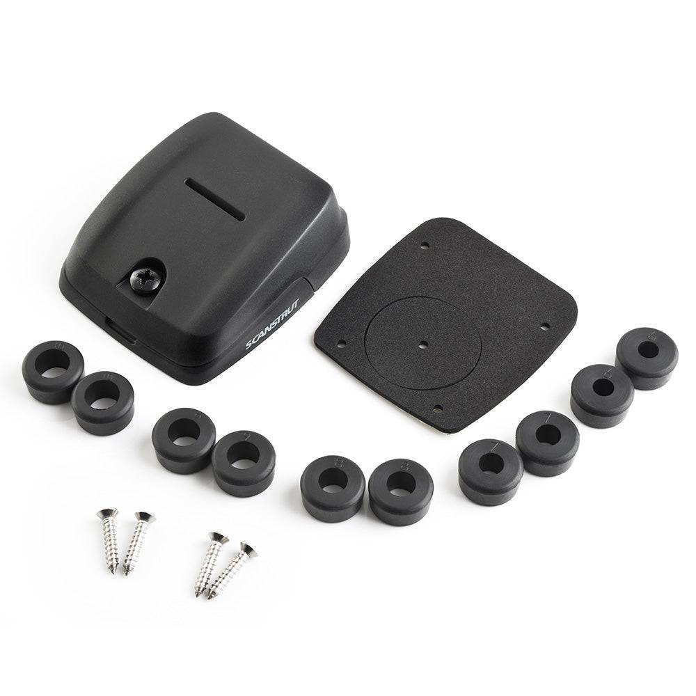 Scanstrut Horizontal Double Cable Seal - Black [DS-HD10-BLK] - Twin Screws Marine Service