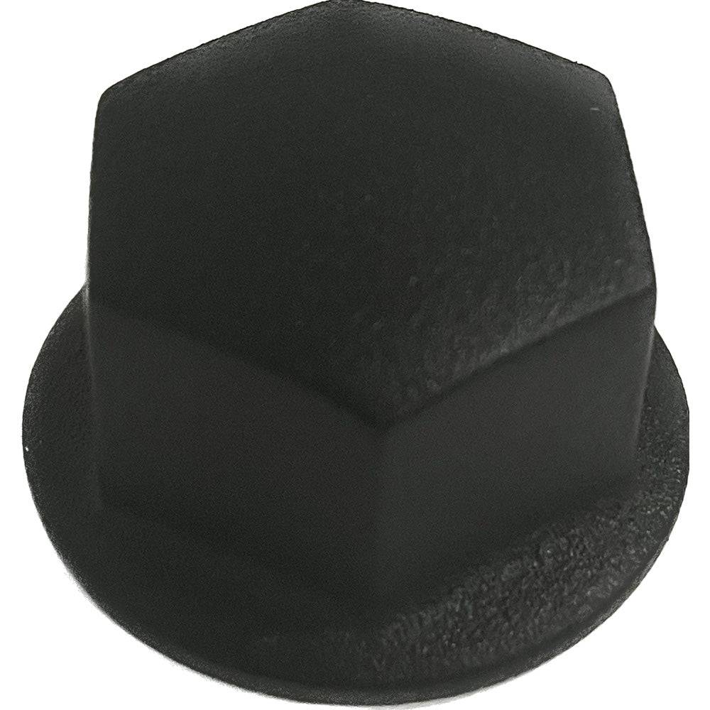 Uflex M12 Black Wheel Nut [1503B] - Twin Screws Marine Service