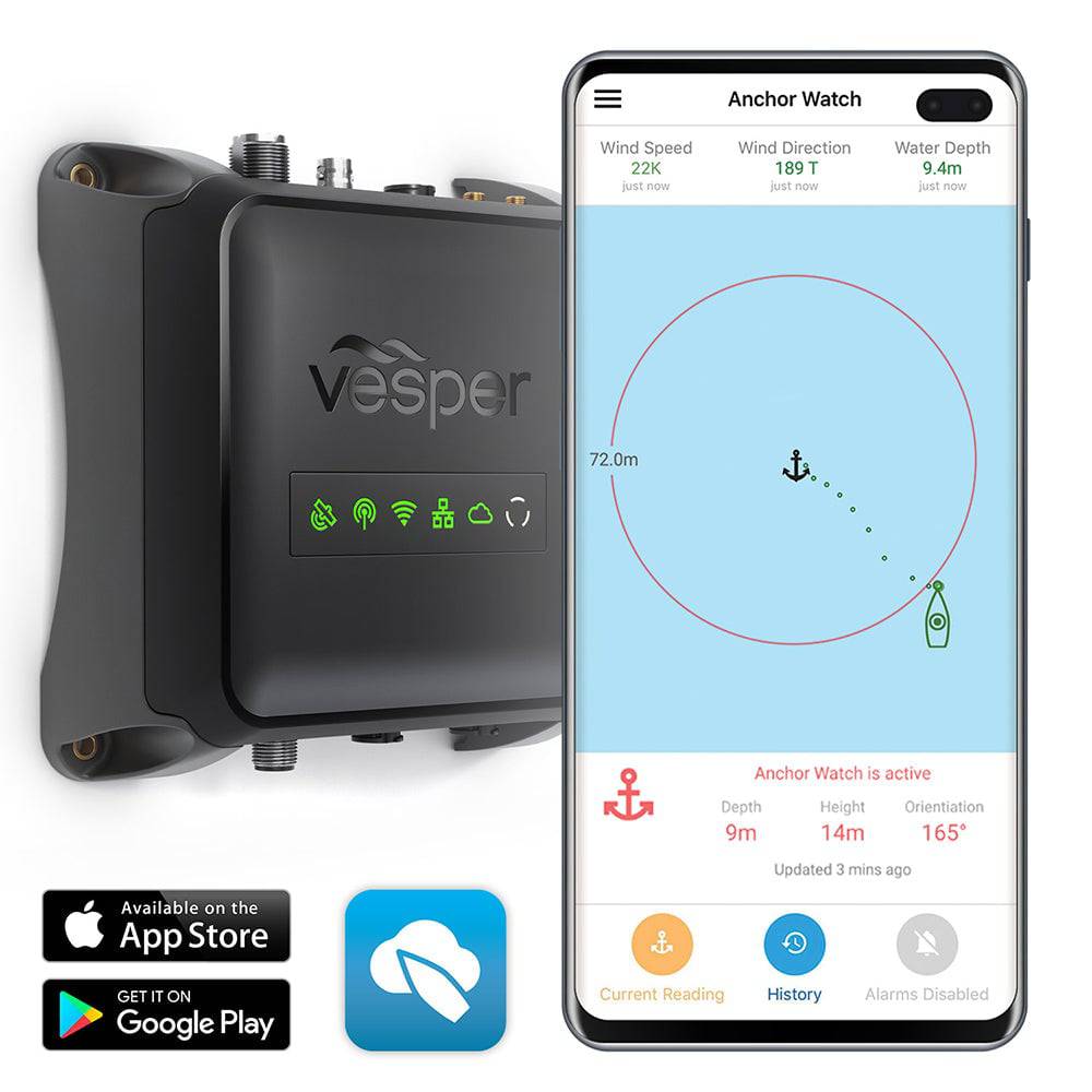 Vesper Cortex M1- Full Class B SOTDMA SmartAIS Transponder w/Remote Vessel Monitoring - Works Worldwide [010-02815-20] - Twin Screws Marine Service