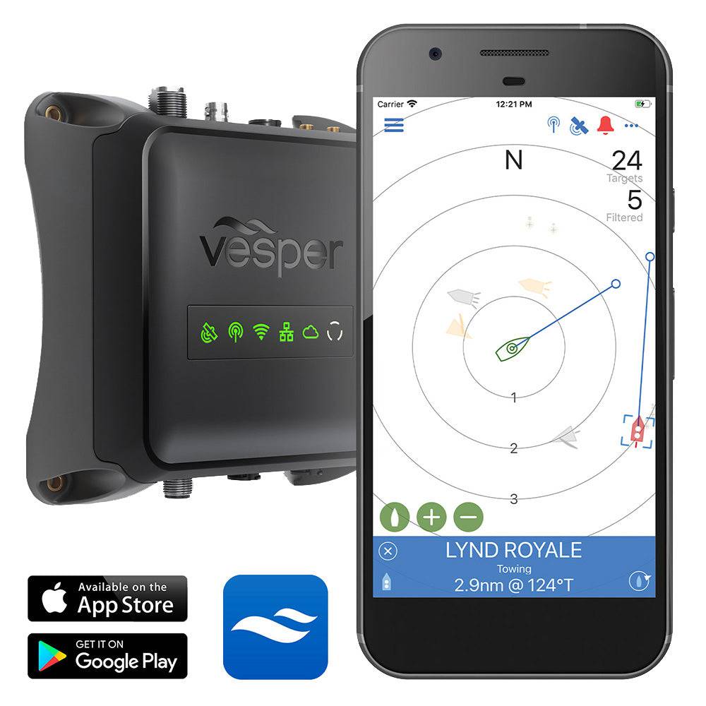 Vesper Cortex M1- Full Class B SOTDMA SmartAIS Transponder w/Remote Vessel Monitoring - Works Worldwide [010-02815-20] - Twin Screws Marine Service