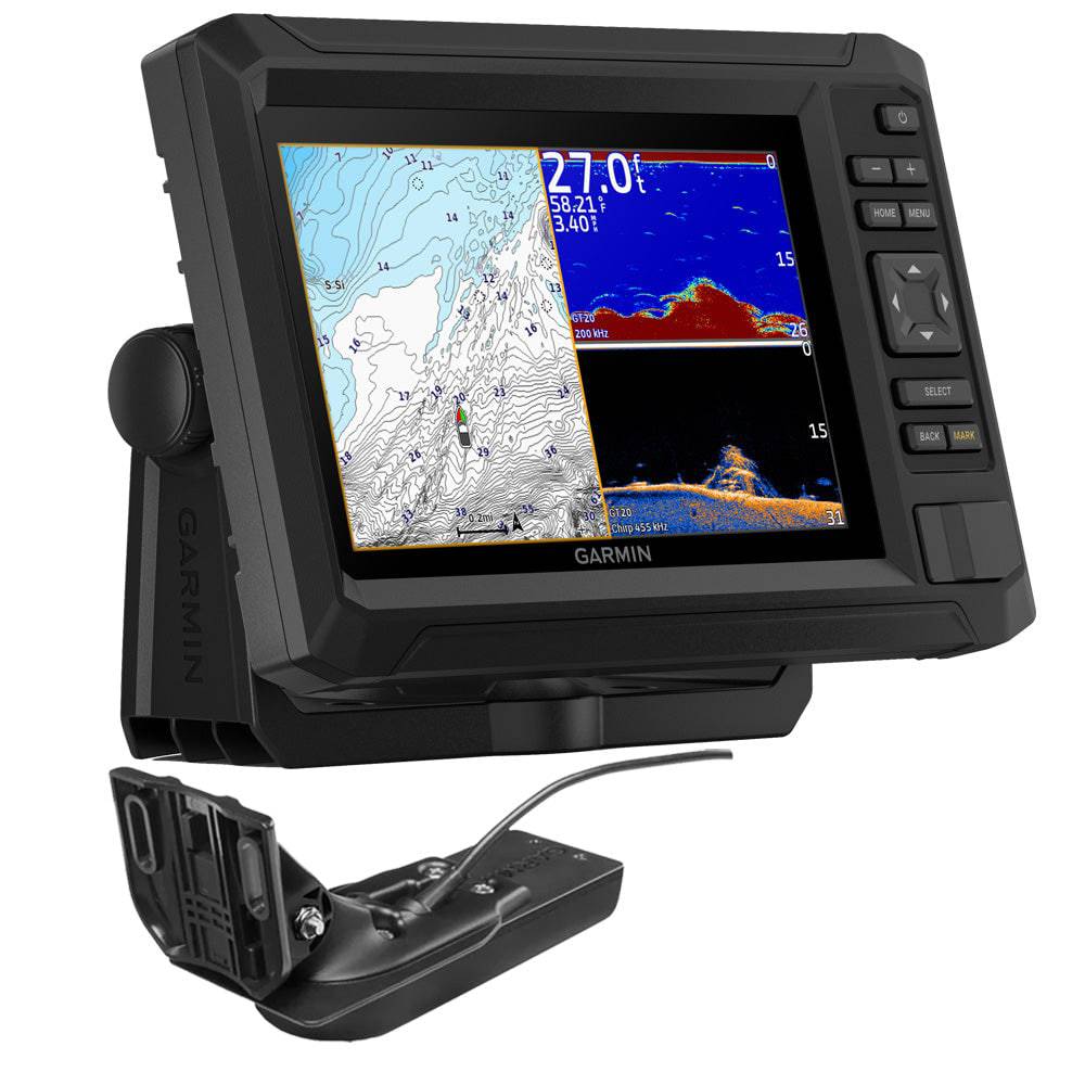 Garmin ECHOMAP UHD2 73CV Chartplotter/Fishfinder Combo w/US Inland Maps  GT20-TM [010-02594-51] - Twin Screws Marine Service