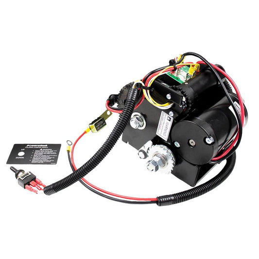 Powerwinch Folding  Pop-Up Camper Winch w/1200lb Lift Capacity [P92001] - Twin Screws Marine Service