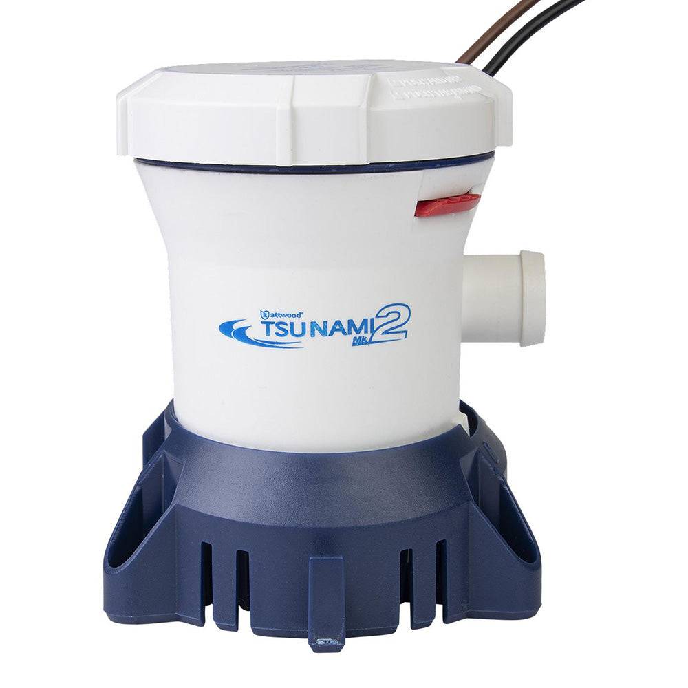 Attwood Tsunami MK2 Manual Bilge Pump - T800 - 800 GPH  12V [5608-7] - Twin Screws Marine Service