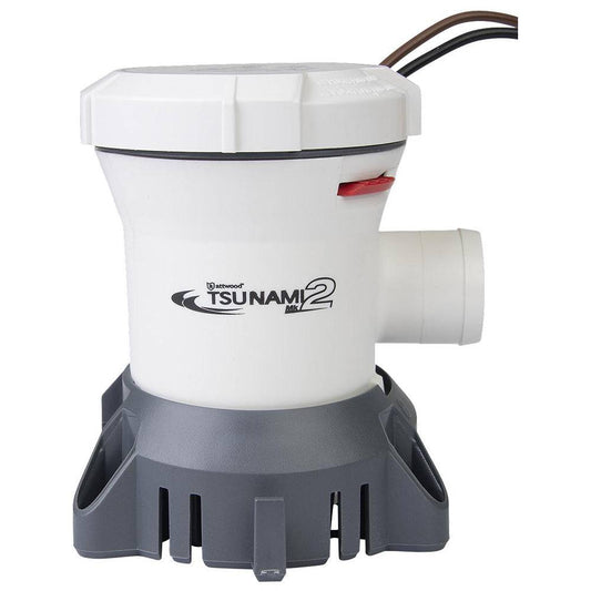 Attwood Tsunami MK2 Manual Bilge Pump - T1200 - 1200 GPH  12V [5612-7] - Twin Screws Marine Service