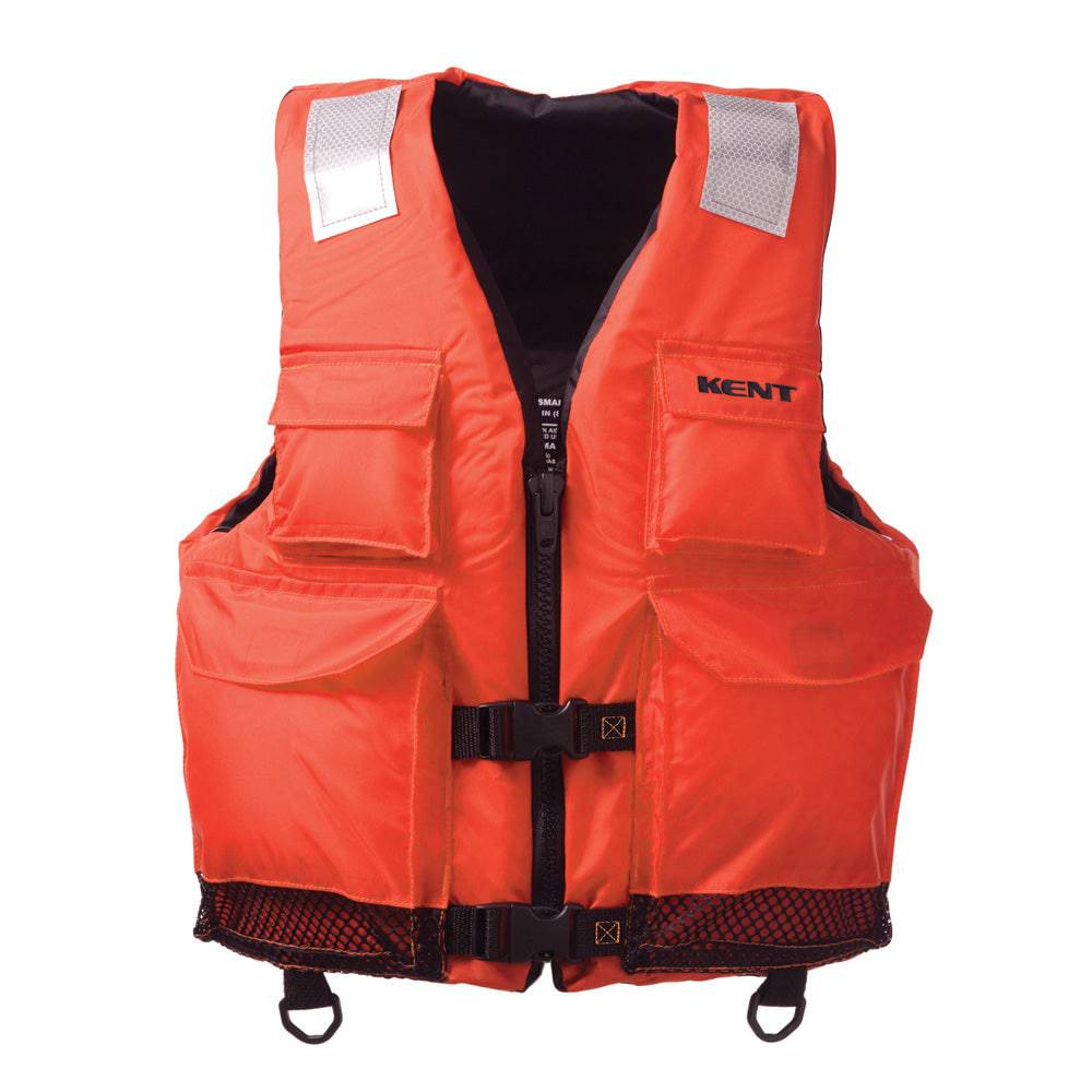 Kent Elite Dual-Sized Commercial Vest - L/XL - Orange [150200-200-050-23] - Twin Screws Marine Service