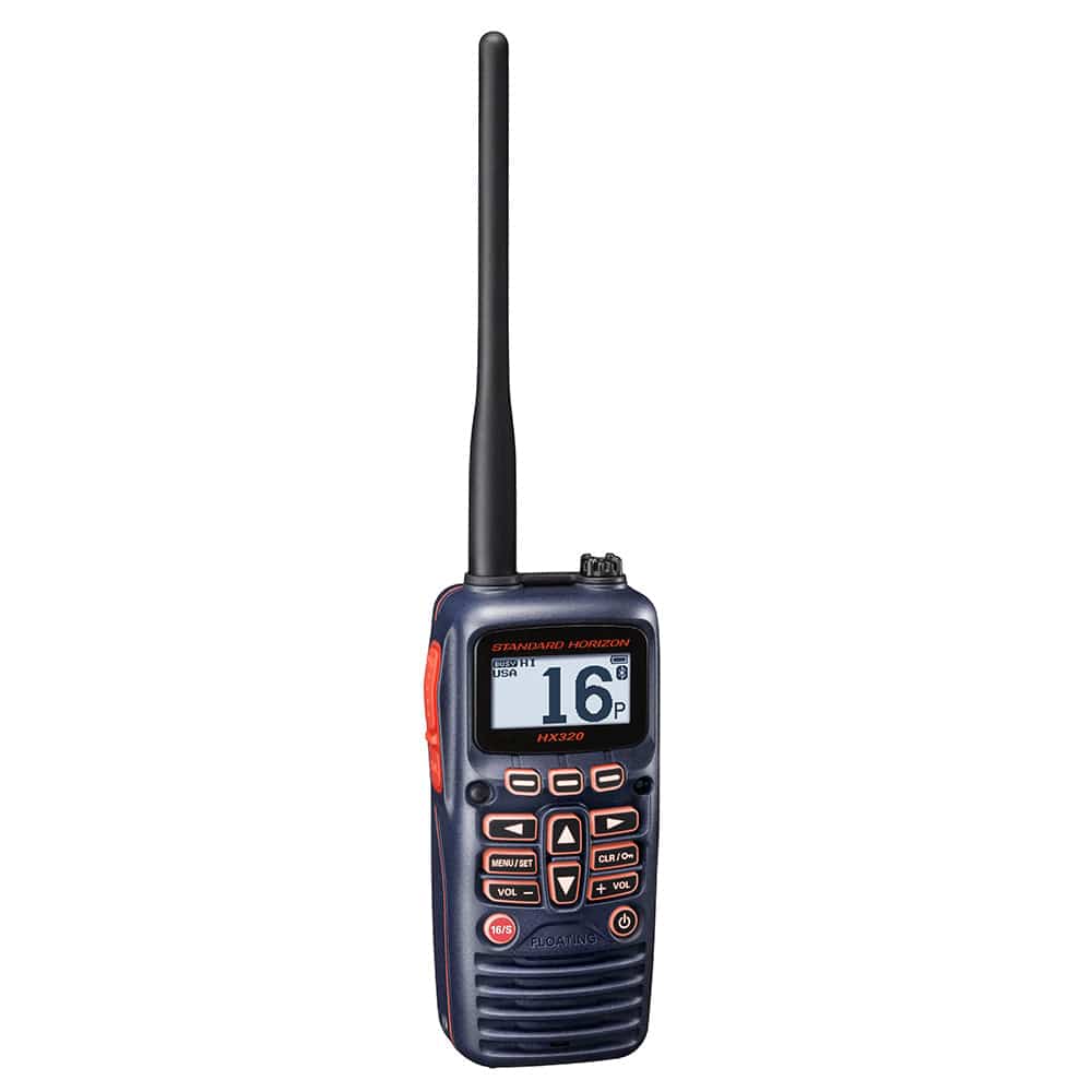 Standard Horizon HX320 Handheld VHF 6W, Bluetooth, USB Charge [HX320] - Twin Screws Marine Service