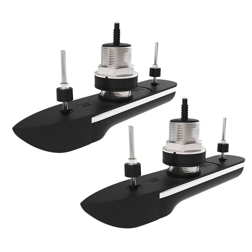 Raymarine RVM-412 Stainless Steel Thru-Hull Pair, 12 Degree Deadrise  10M Cable [T70543] - Twin Screws Marine Service