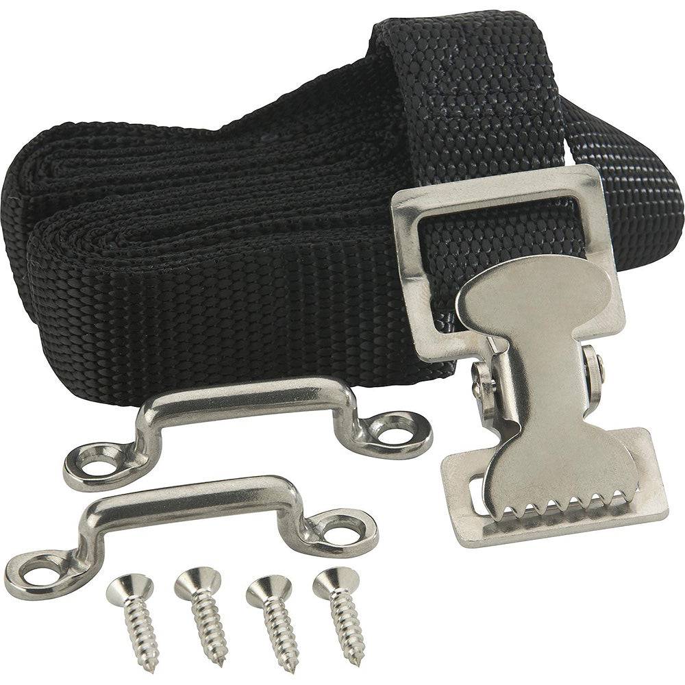 Attwood Fuel Tank Strap Set - 72" Long f/12 Gallon Tanks [11512-3] - Twin Screws Marine Service