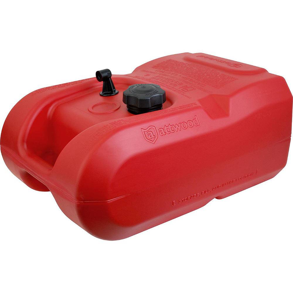 Attwood Portable Fuel Tank - 3 Gallon w/o Gauge [8803LP2] - Twin Screws Marine Service