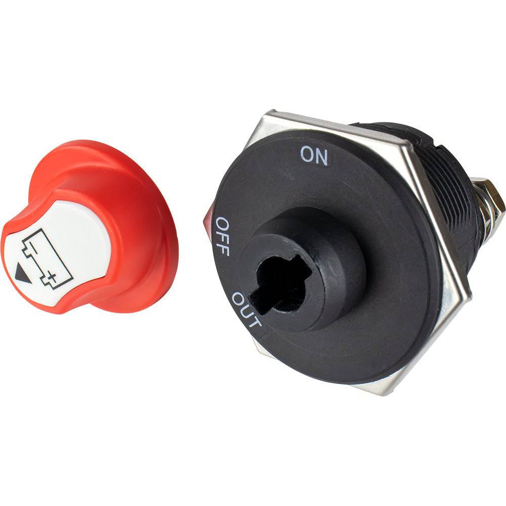 Sea-Dog Mini Battery Switch Key w/Removable Knob - 32V  300A [422730-1] - Twin Screws Marine Service
