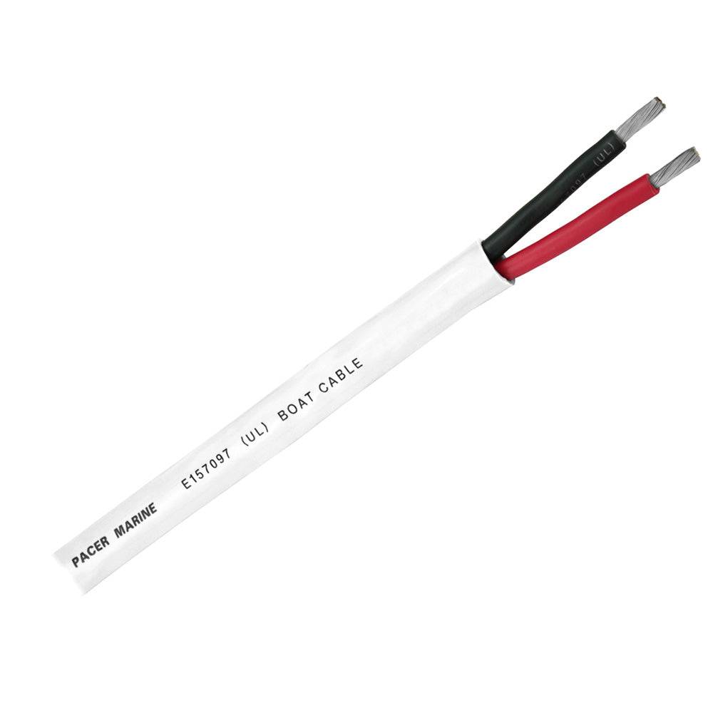 Pacer Round Duplex 2 Conductor Cable - 100' - 14/2 AWG - Red, Black [WR14/2DC-100] - Twin Screws Marine Service