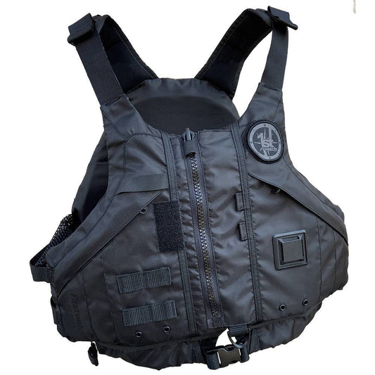 First Watch AV-1000 Kayak Style Duty PFD - Black - XS/S [AV-1000-BK-XS/S] - Twin Screws Marine Service