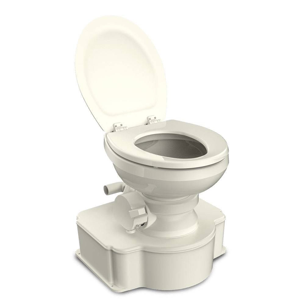 Dometic Bone M65 Marine Gravity Toilet - Elongated Seat Size w/Foot Pedal [312500003] - Twin Screws Marine Service