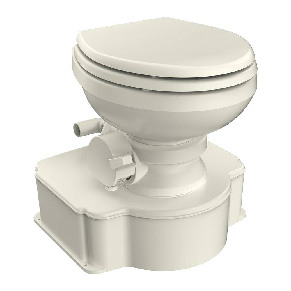 Dometic Bone M65 Marine Gravity Toilet - Elongated Seat Size w/Foot Pedal [312500003] - Twin Screws Marine Service