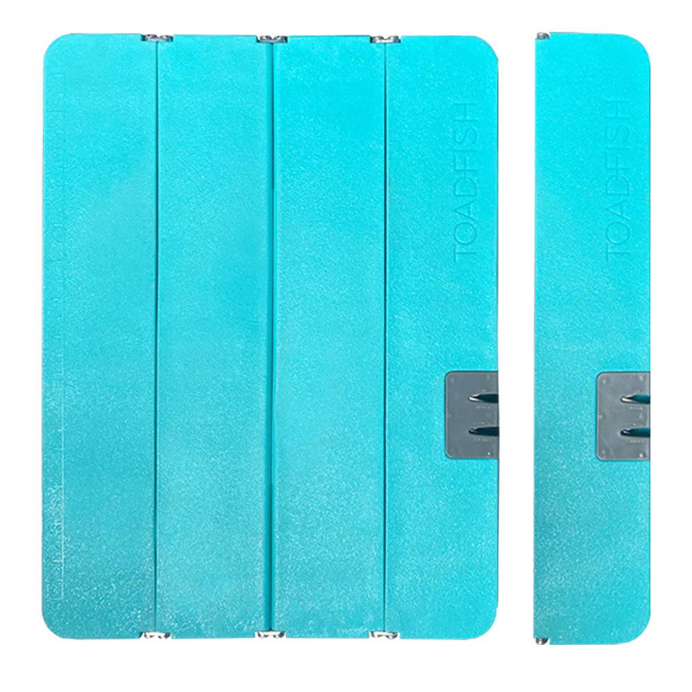 Toadfish XL Stowaway Folding Cutting Board w/Built-In Knife Sharpener - Teal [1086] - Twin Screws Marine Service