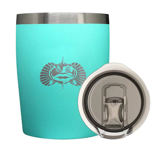 Toadfish Non-Tipping 10oz Rocks Tumbler - Teal [1075] - Twin Screws Marine Service