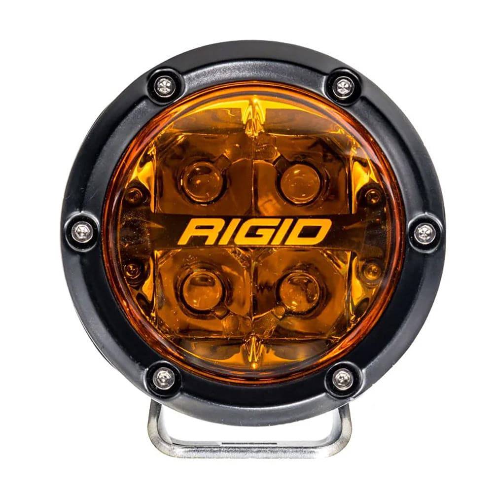 RIGID Industries 360 Series 4" Spot w/Amber Pro Lens - Pair [36123] - Twin Screws Marine Service