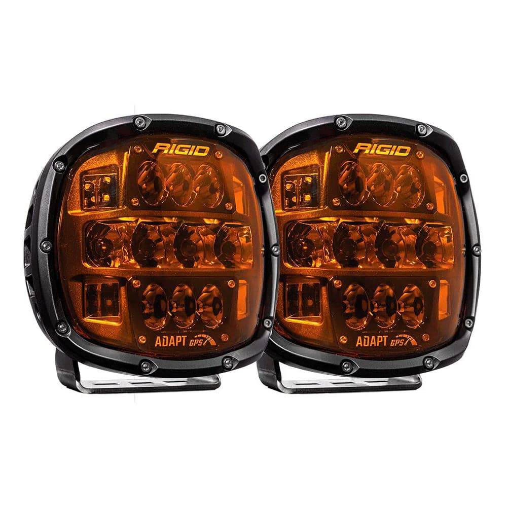 RIGID Industries Adapt XP w/Amber Pro Lens - Pair [300515] - Twin Screws Marine Service