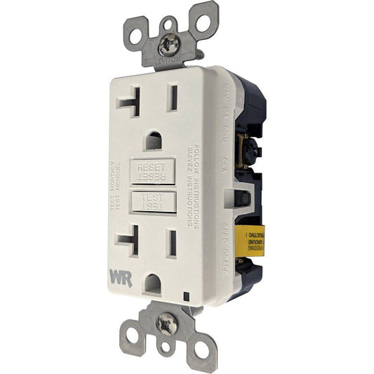 Blue Sea 1698 Marine-Grade Dual GFCI Receptacle [1698] - Twin Screws Marine Service