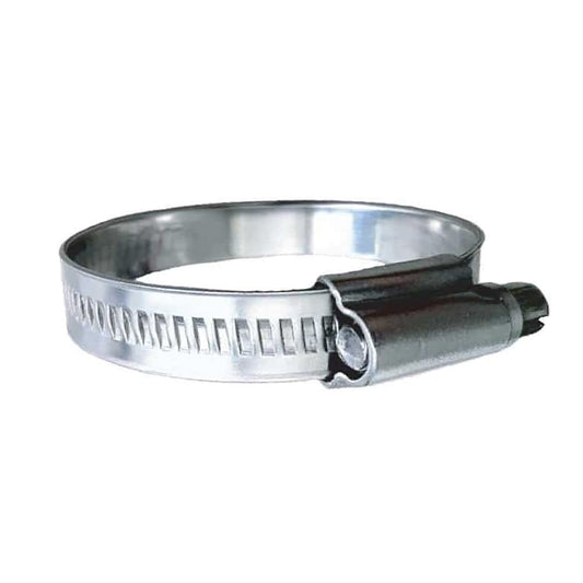 Trident Marine 316 SS Non-Perforated Worm Gear Hose Clamp - 15/32" Band - (7/8"  1-1/4") Clamping Range - 10-Pack - SAE Size 12 [710-0341] - Twin Screws Marine Service