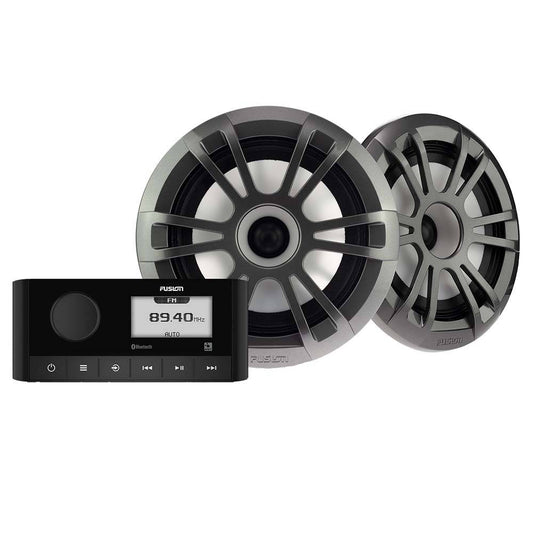 Fusion MS-RA60  6.5" EL Sports Speaker Kit - Grey Speakers [010-02405-61] - Twin Screws Marine Service