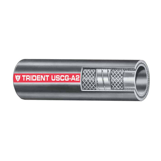 Trident Marine 1-1/2" x 50 Coil Type A2 Fuel Fill Hose [327-1126] - Twin Screws Marine Service