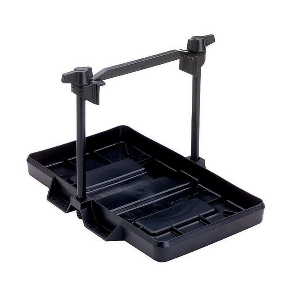 Attwood Low Profile Group 27 Adjustable Battery Tray [9091-5] - Twin Screws Marine Service