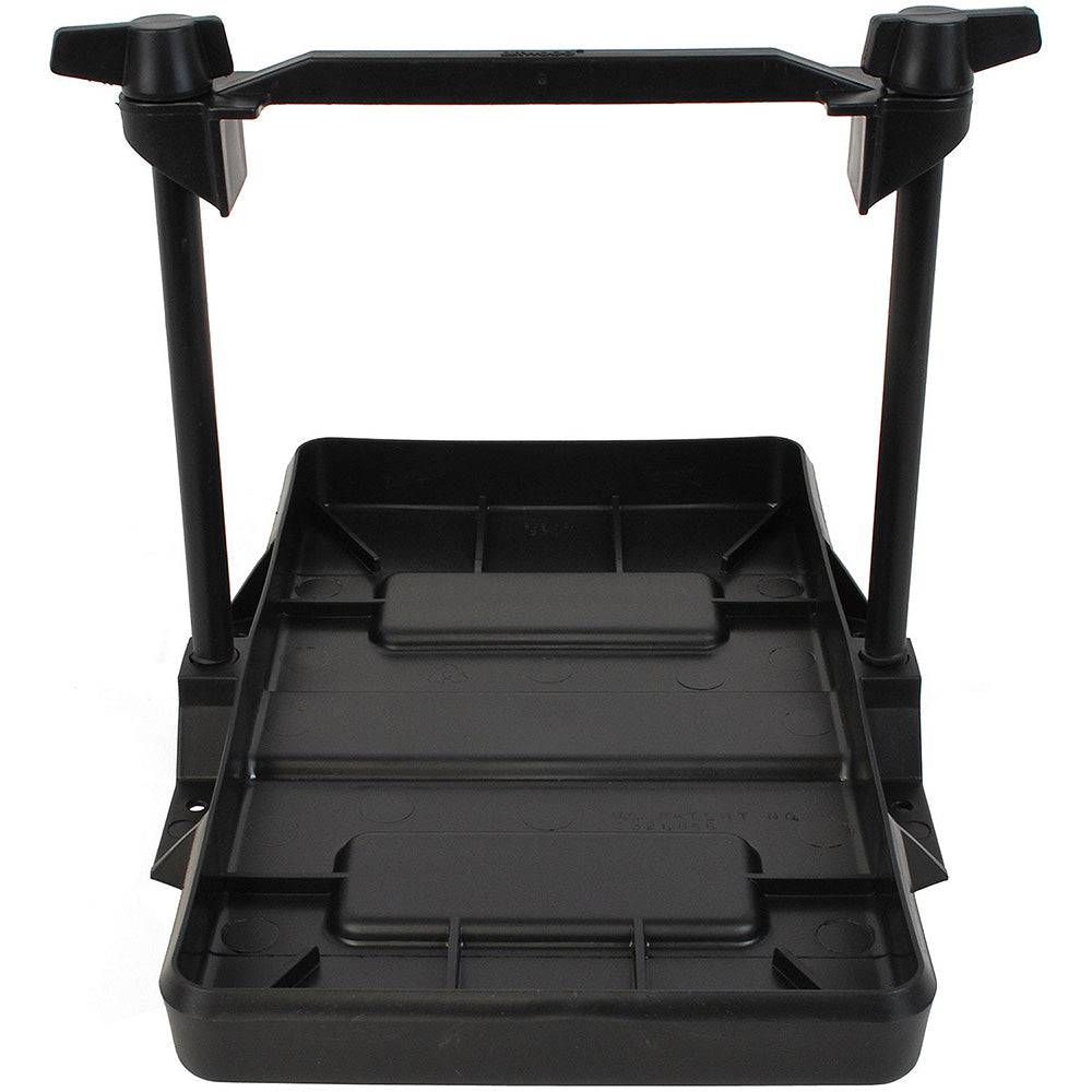 Attwood Low Profile Group 27 Adjustable Battery Tray [9091-5] - Twin Screws Marine Service