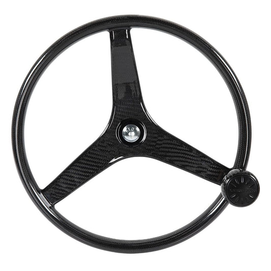 Lewmar Power Grip Carbon Fiber Wheel [89700924] - Twin Screws Marine Service