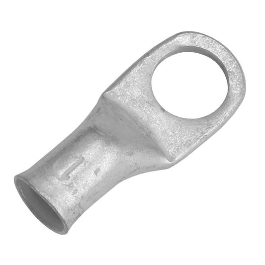 Pacer Tinned Lug 1 AWG - 1/2" Stud Size - 10 Pack [TAE1-12R-10] - Twin Screws Marine Service