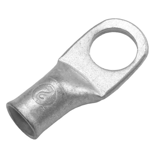 Pacer Tinned Lug 2 AWG - 1/2" Stud Size - 10 Pack [TAE2-12R-10] - Twin Screws Marine Service