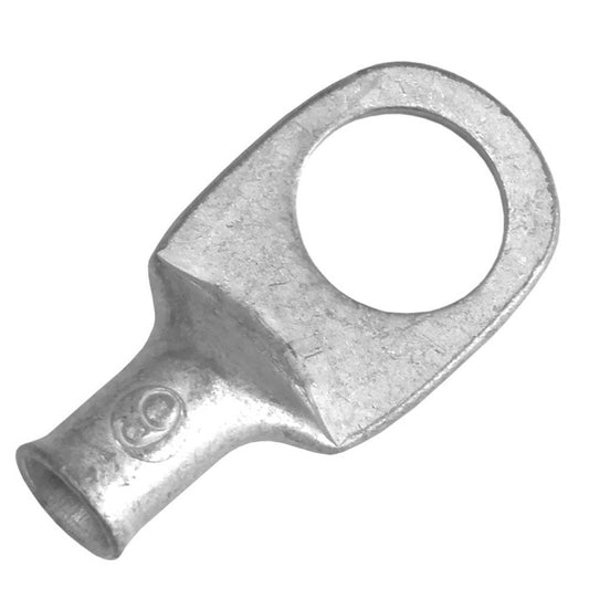 Pacer Tinned Lug 6 AWG - 1/2" Stud Size - 10 Pack [TAE6-12R-10] - Twin Screws Marine Service