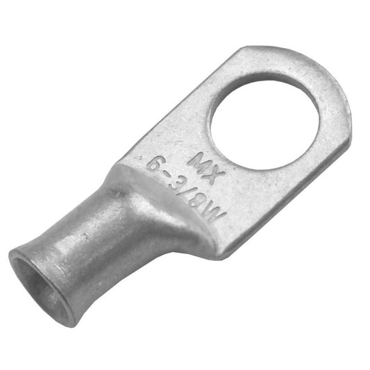 Pacer Tinned Lug 6 AWG - 3/8" Stud Size - 2 Pack [TAE6-38R-2] - Twin Screws Marine Service
